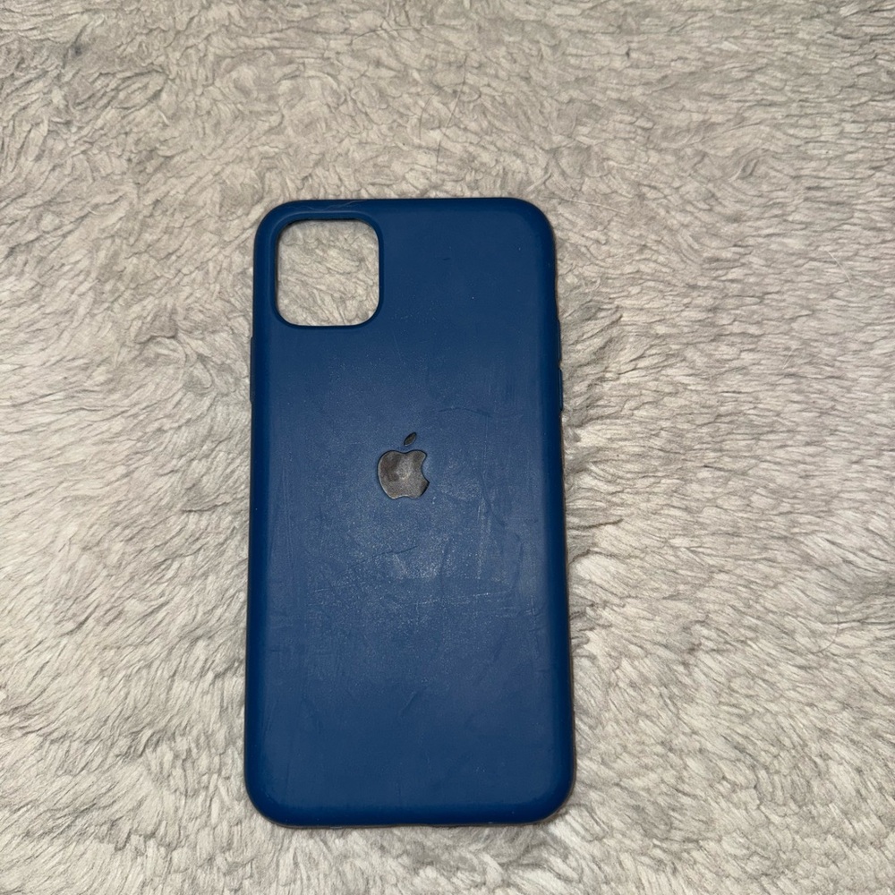 Apple Blue iPhone Case